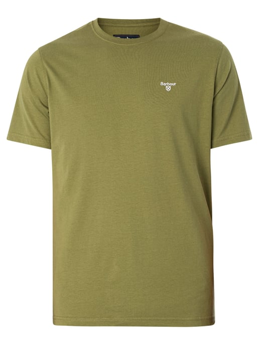 Barbour Maßgeschneidertes Sport-T-Shirt, Grün - Image 5
