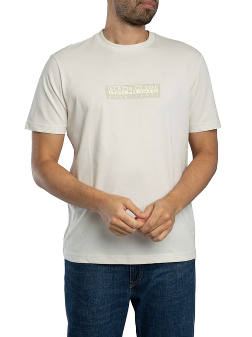 Napapijri Box Logo T-Shirt, Weiß - Image 2
