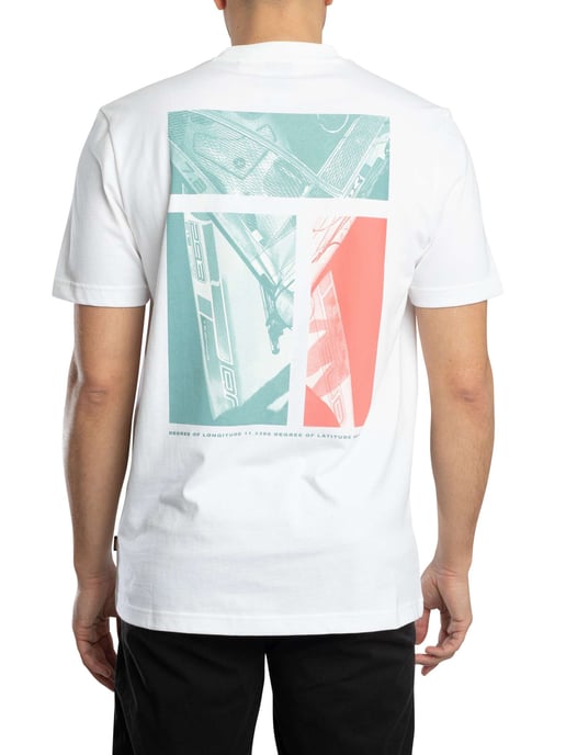 BOSS Te Groove Grafik-T-Shirt, Weiß - Image 3