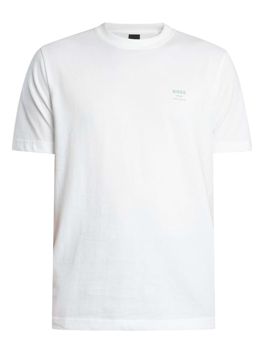 BOSS Te Groove Grafik-T-Shirt, Weiß - Image 6