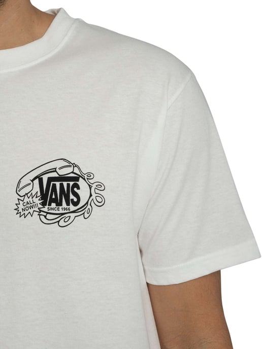 Vans Hot Lines Rückengrafik-T-Shirt, Weiß - Image 4
