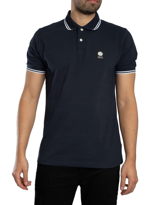 Pretty Green Rayner Polohemd, Blau - Image 1