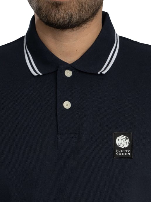 Pretty Green Rayner Polohemd, Blau - Image 4
