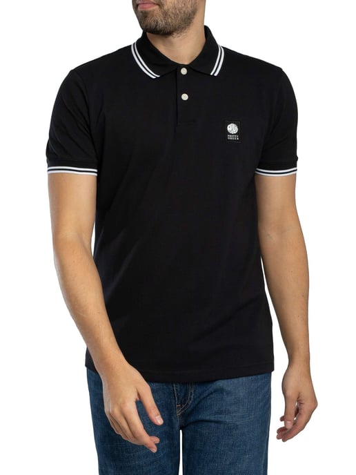 Pretty Green Rayner Polohemd, Schwarz - Image 2