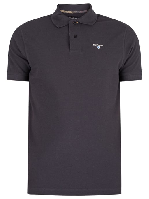 Barbour Tartan Pique Poloshirt, Blau - Image 5