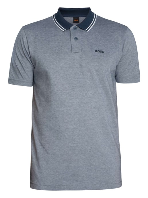 BOSS Peoxford Polohemd, Blau - Image 5