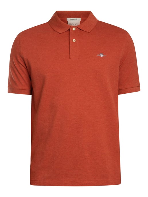 GANT Reguläres Shield-Pique-Poloshirt, Rot - Image 5