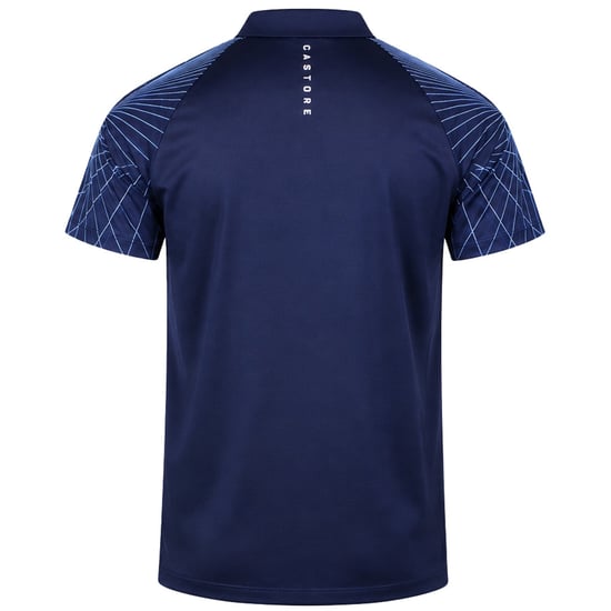 Castore Club Schultergrafik Herren Navy Golf Polo-Shirt - Image 2