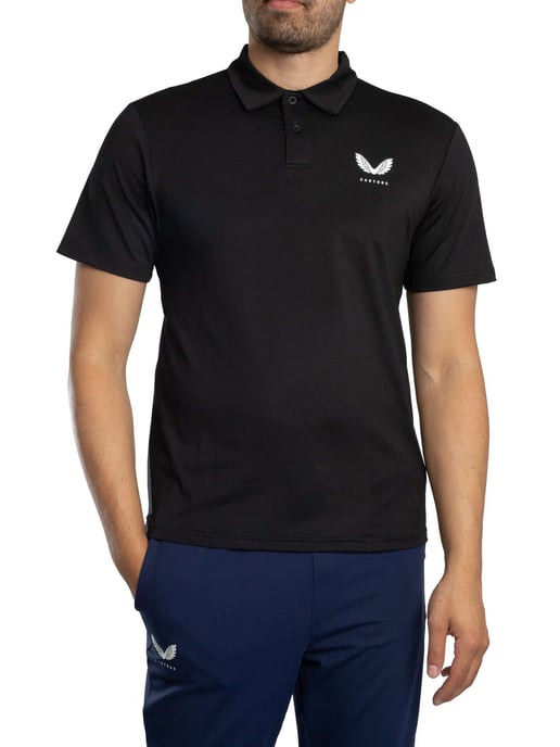 Castore Active Poloshirt, Schwarz - Image 1