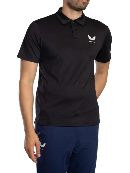 Castore Active Poloshirt, Schwarz - Image 2