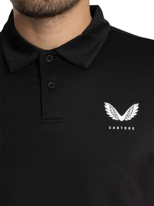 Castore Active Poloshirt, Schwarz - Image 4