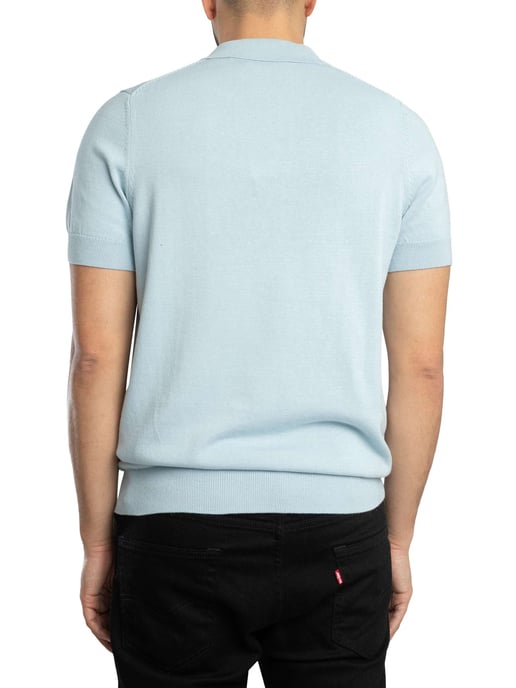 Lyle & Scott Kurzarm-Poloshirt Aus Baumwolle, Blau - Image 3