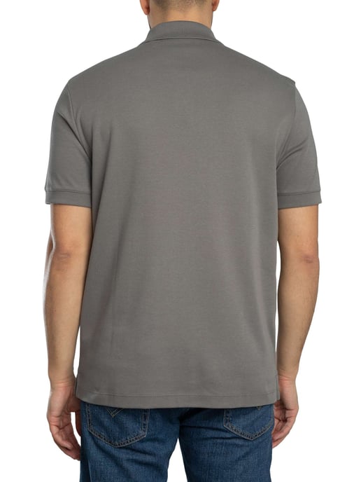 HUGO Dalomin Zip Poloshirt, Grau - Image 3
