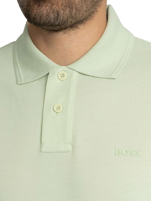 BOSS Prime Polohemd, Grün - Image 4