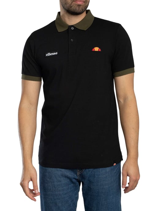 Ellesse Lessepsia Poloshirt, Schwarz - Image 1