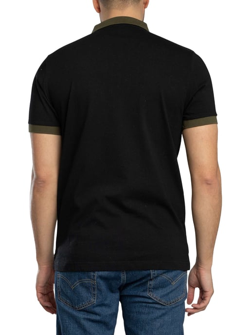 Ellesse Lessepsia Poloshirt, Schwarz - Image 3