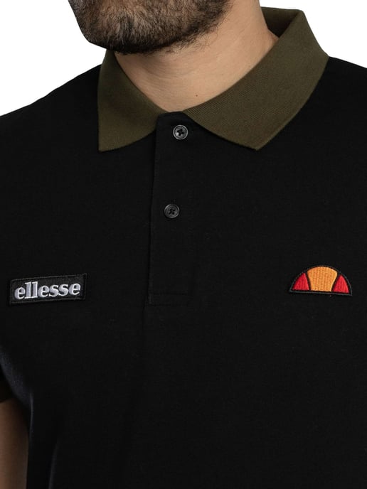 Ellesse Lessepsia Poloshirt, Schwarz - Image 4