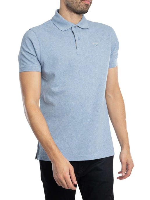 Barbour Tartan Pique Poloshirt, Blau - Image 2