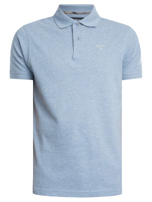 Barbour Tartan Pique Poloshirt, Blau - Image 6
