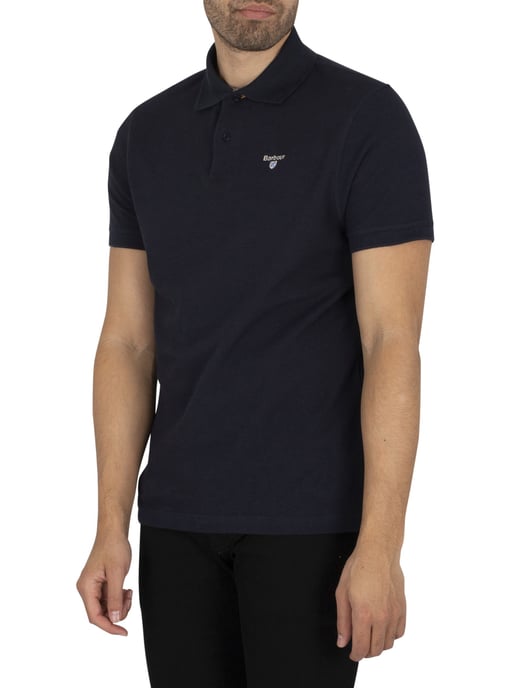 Barbour Tartan Pique Poloshirt, Blau - Image 2