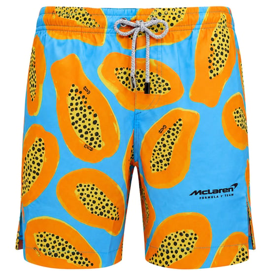 Castore Kenny Flowers x McLaren Formel 1 Team Herren Mehrfarbige Badeshorts - Image 1