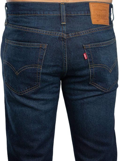 Levi's 511 Schlanke Jeans, Blau - Image 4