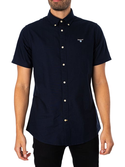 Barbour Maßgeschneidertes Oxtown-Hemd Mit Kurzen Ärmeln, Blau - Image 2