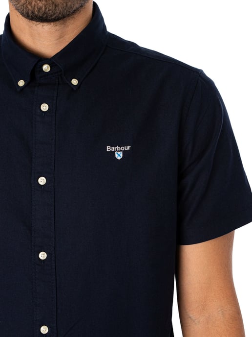 Barbour Maßgeschneidertes Oxtown-Hemd Mit Kurzen Ärmeln, Blau - Image 4