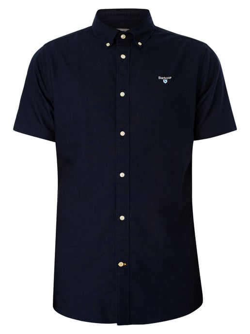 Barbour Maßgeschneidertes Oxtown-Hemd Mit Kurzen Ärmeln, Blau - Image 5