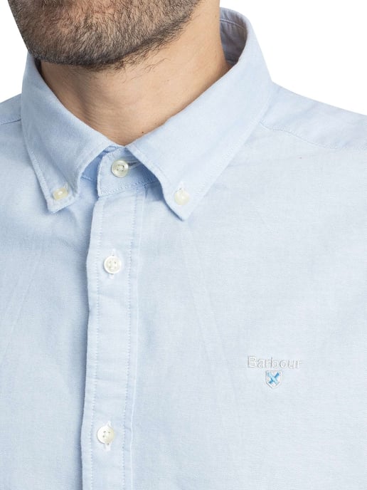 Barbour Kurzärmliges Maßgeschneidertes Hemd Oxtown, Blau - Image 4