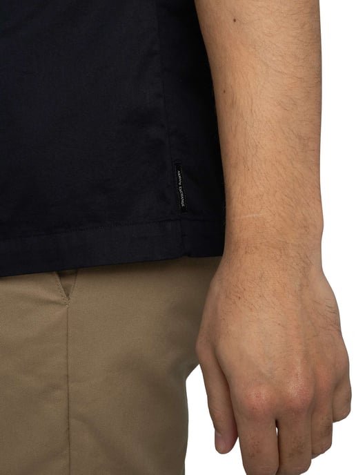 Armani Exchange Kurzarmhemd Mit Logo Auf Der Brusttasche, Blau - Image 5