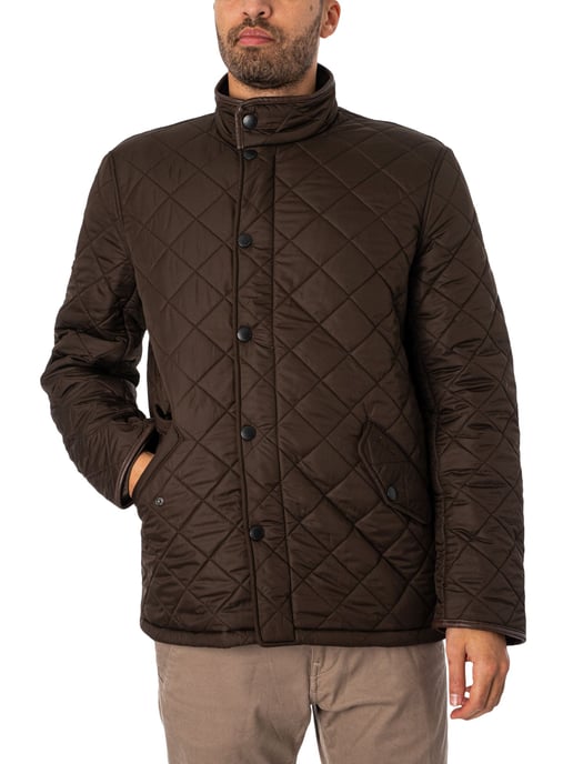 Barbour Powell Steppjacke, Grün - Image 2