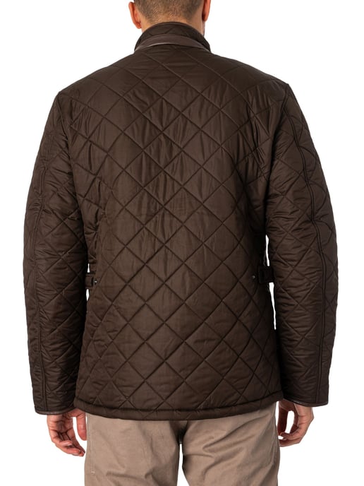 Barbour Powell Steppjacke, Grün - Image 3