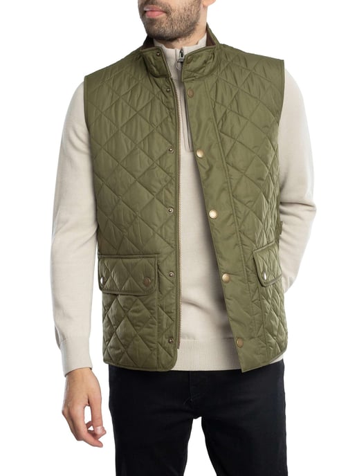 Barbour Neue Lowerdale-Weste, Grün - Image 1