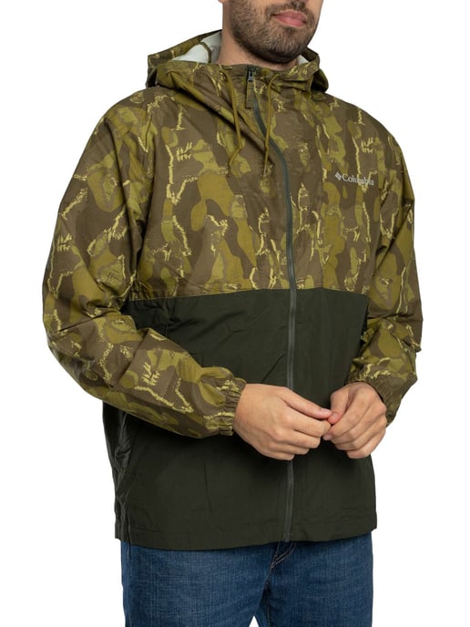 Columbia Spire Valley Windbreaker-Jacke, Grün - Image 2