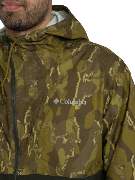 Columbia Spire Valley Windbreaker-Jacke, Grün - Image 5
