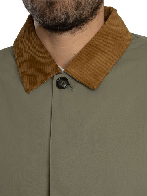 Barbour Short Rokig Showerproof Jacket, Grün - Image 5
