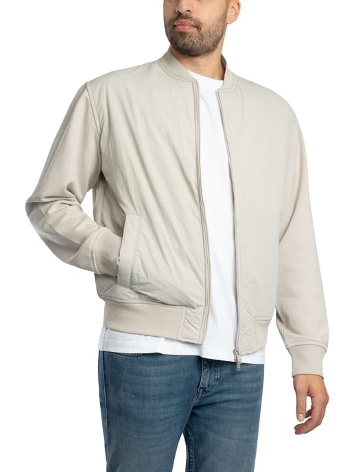 BOSS Ze Smartcore Bomberjacke, Grau - Image 2