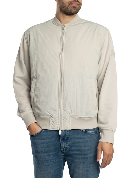 BOSS Ze Smartcore Bomberjacke, Grau - Image 3