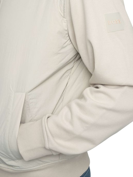 BOSS Ze Smartcore Bomberjacke, Grau - Image 5