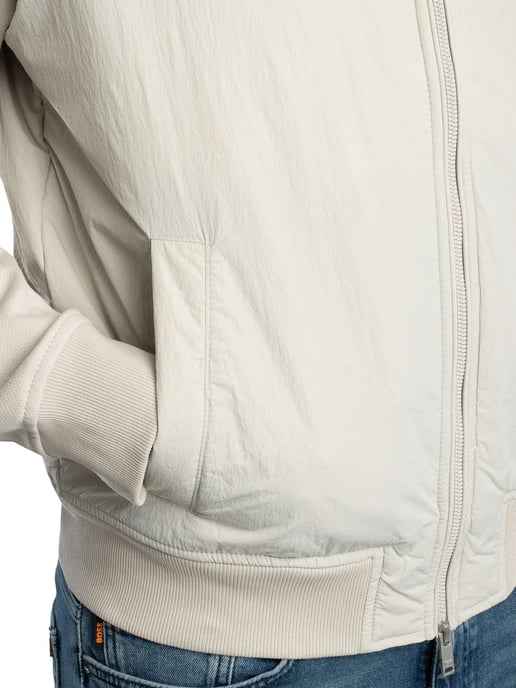BOSS Ze Smartcore Bomberjacke, Grau - Image 6