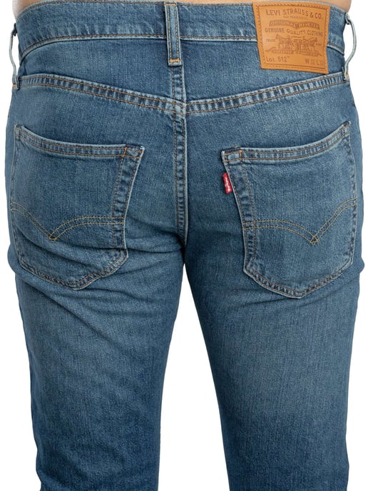 Levi's 512 Slim Taper Jeans, Blau - Image 4