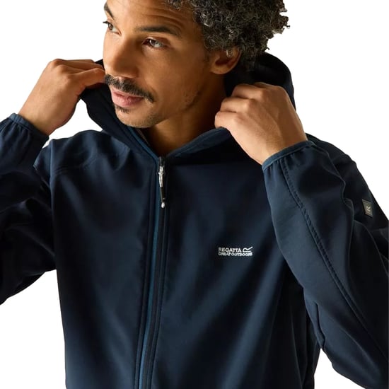 Regatta - "Arec III" Jacke für Herren (Navy/Moonlight Denim) - Image 3