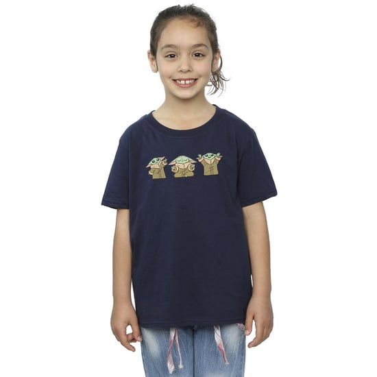 Star Wars - "The Mandalorian" T-Shirt für Mädchen (Marineblau) - Image 1
