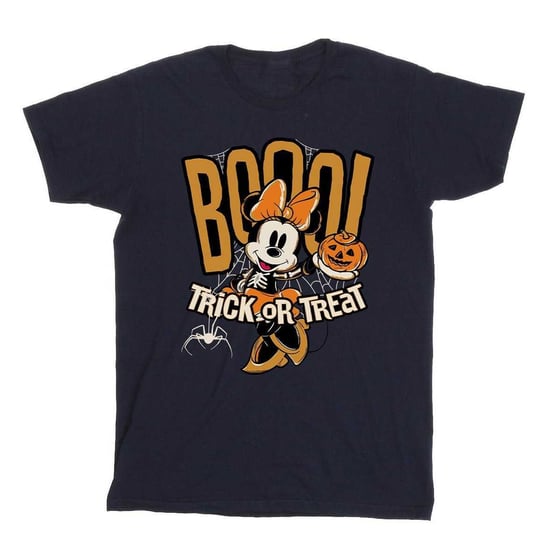 Disney - "Boo Trick Or Treat" T-Shirt für Mädchen, Baumwolle (Dunkles Marineblau) - Image 1
