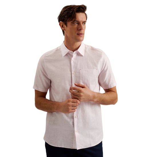 Ted Baker Palomas Leinenhemd In Rosa - Image 4