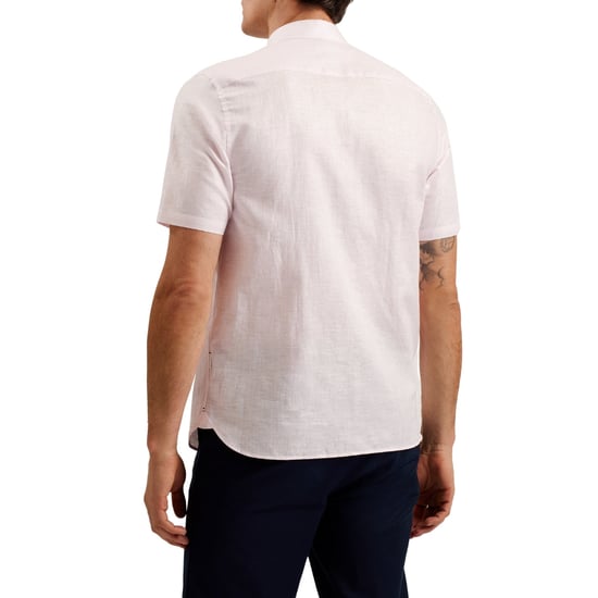 Ted Baker Palomas Leinenhemd In Rosa - Image 5
