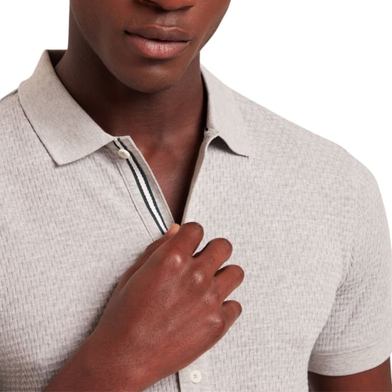 Ted Baker Connyr Graues Regular Button Through Hemd - Image 4