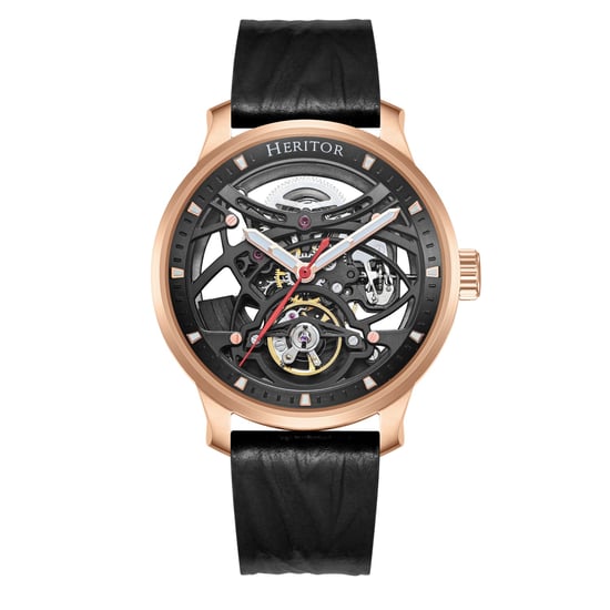 Marcell Skelett-Zifferblatt Automatik-Uhr - Image 1