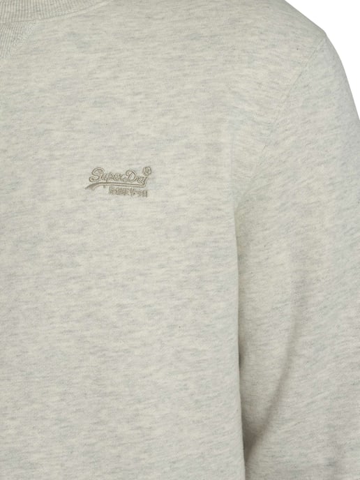 Superdry Essential Logo-Sweatshirt, Beige - Image 4